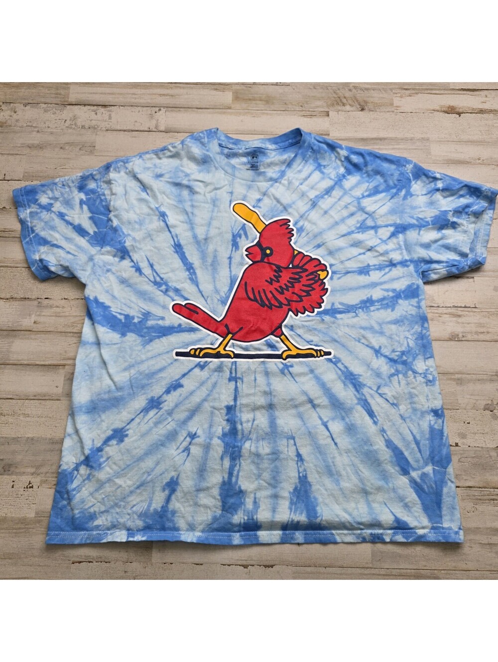 Grateful Dead St. Louis Cardinals Busch Stadium tie dye t shirt MLB XL 44